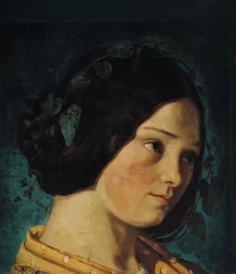 Ritratto di Zelie Courbet, c.1842
